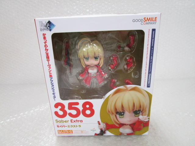未開封 グッスマ ねんどろいど 358 セイバーエクストラ Fate/EXTRA