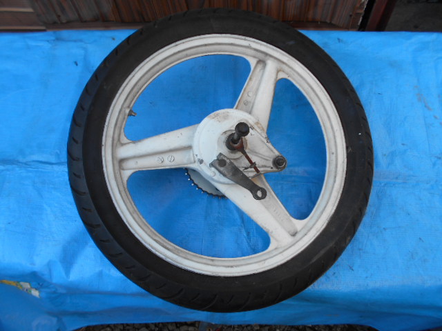 ホンダ NS50F AC08 純正リアホイール タイヤ付き 100-80/17 ブリーキ