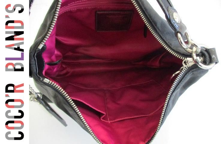 レディースバック 同梱可 コーチ COACH 18350 ハンドバッグ シグネチャー 黒 ブラック