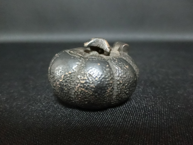 矢立 やたて 銅製 昔の筆入れ 時代物 古物 墨壺 筆ケース 古玩 【公式