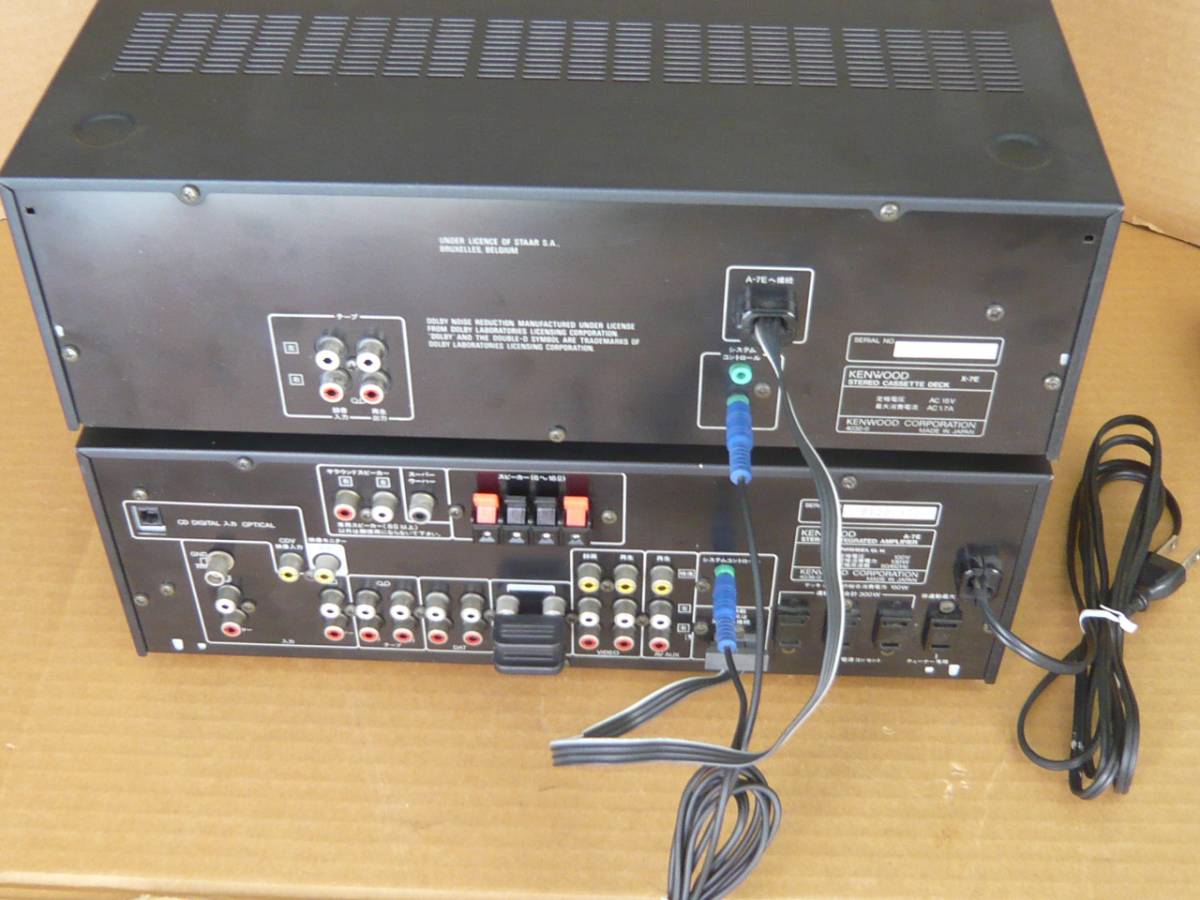 Wカセットデッキ KENWOOD X-7E (ROXY DG77) 動作品(一般)｜売買された