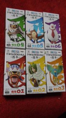 ☆ 4 即決 酉年 ワンピース ワールドコレクタブル フィギュア セット