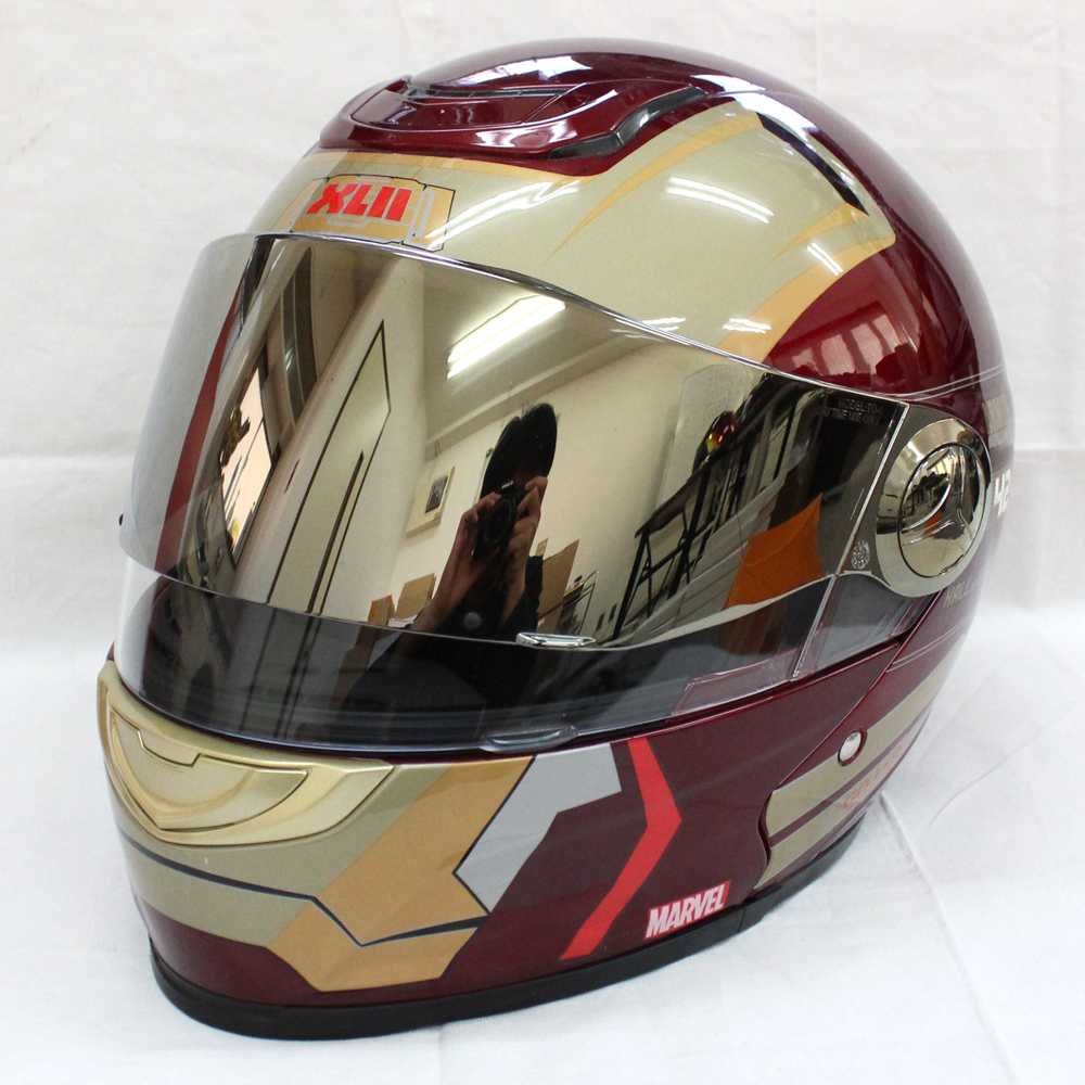 アイアンマン バイク用システムヘルメット アイアンマン ヘルメット
