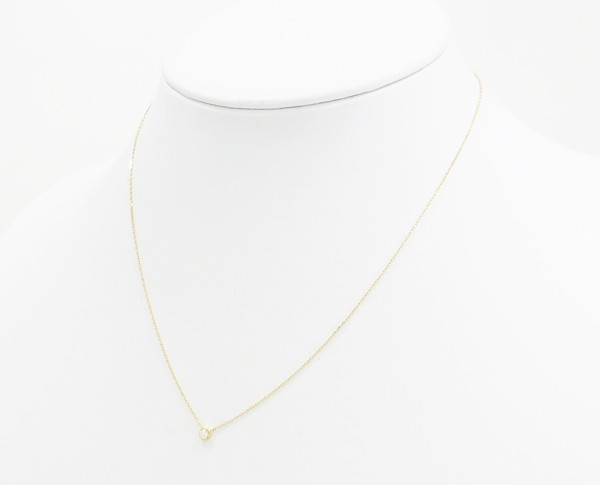 WEB限定》K18ダイヤモンドネックレス(0.03ct)|ネックレス WEB限定》K18ダイヤモンドネックレス(0.03ct)|ネックレス
