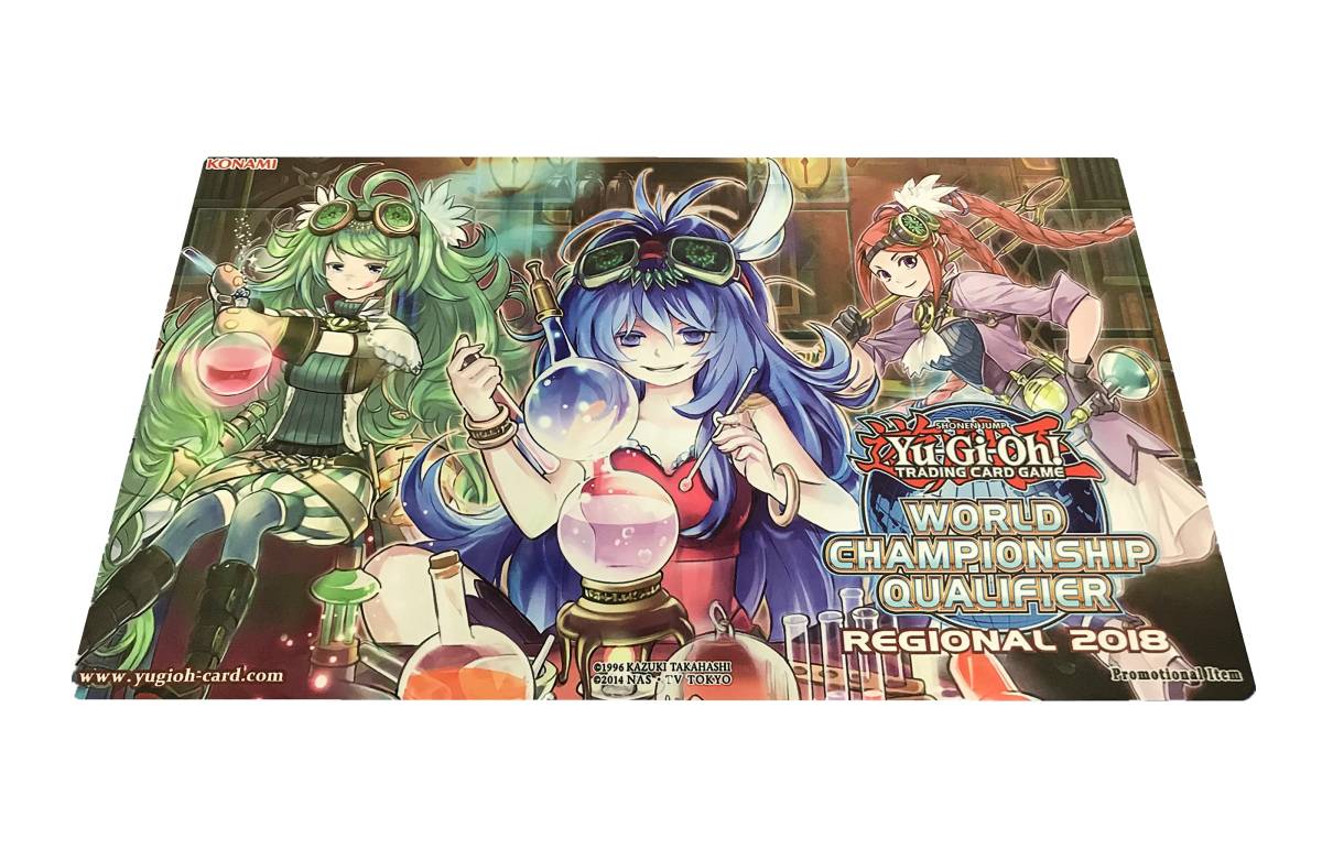 未開封】遊戯王 WCQ2018 ダウナード・マジシャン プレイマット