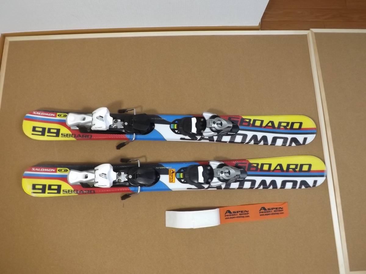 サロモン SALOMON S-board 99 ショートスキー ファンスキー 中古品