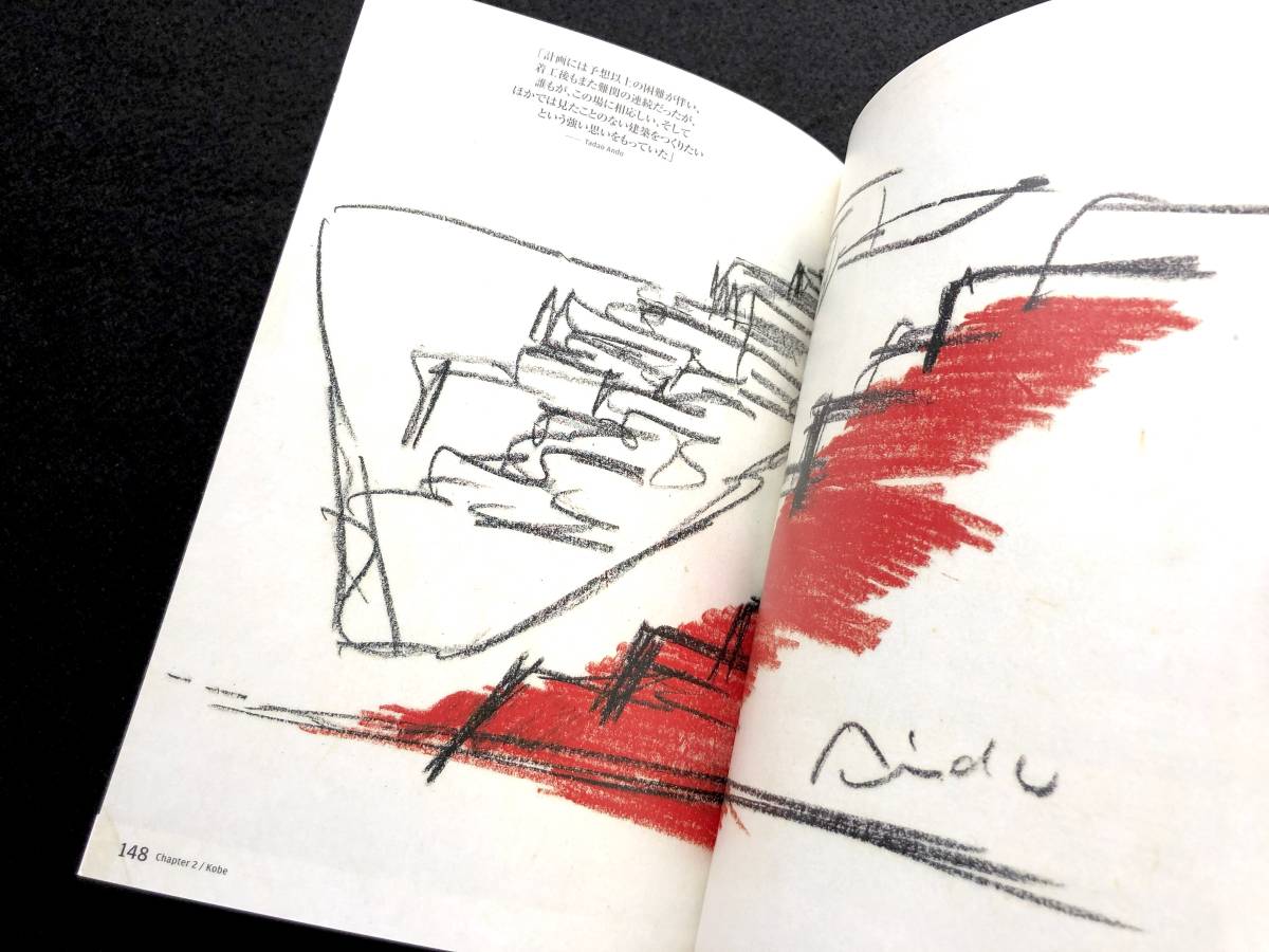 ANDO TADAO 安藤忠雄直筆ドローイング＆サイン本 安藤忠雄 YOUTHアート