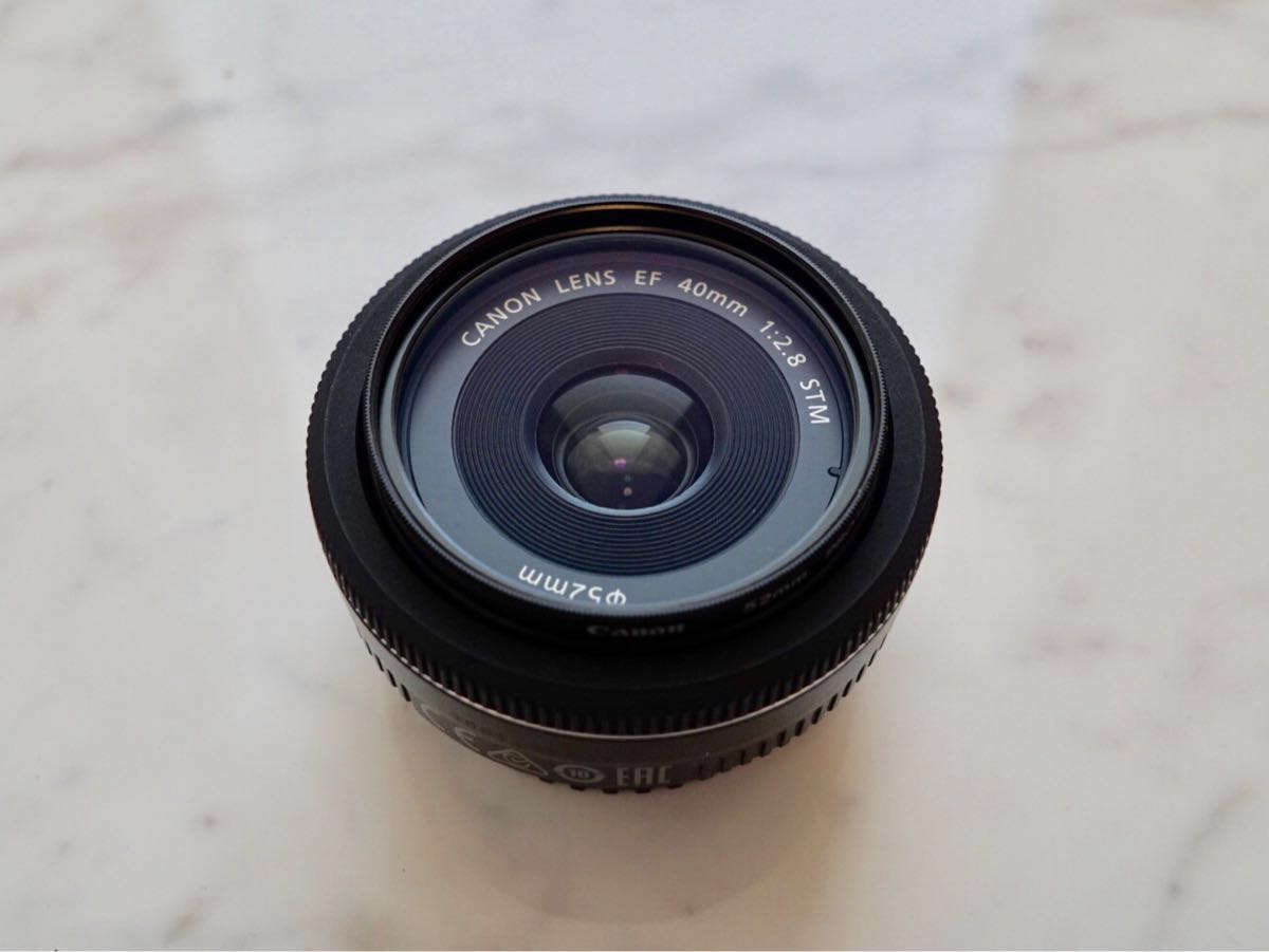 F2.8 STM 40mm EF Canon パンケーキレンズ EF40mm 単焦点 美品Canon 公式