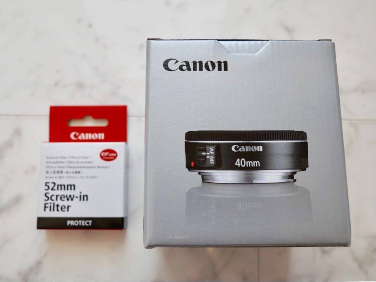 F2.8 STM 40mm EF Canon パンケーキレンズ EF40mm 単焦点 美品Canon 公式