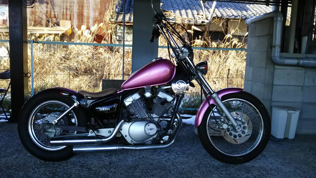 Yahoo!オークション - ビラーゴ250(3DM-027)☆ 書付き 部品取り車 