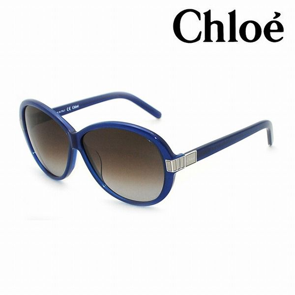 【国内正規品】 Chloe （クロエ） サングラス CE605S 424 ブルー レディース UVカット