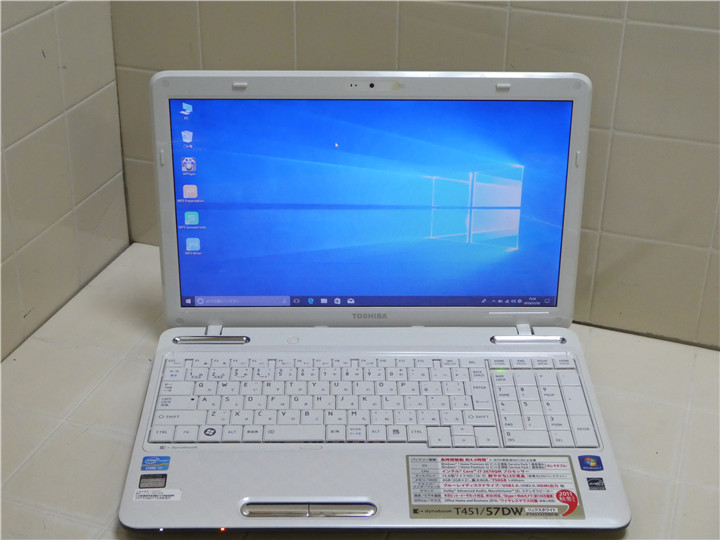 Win10 SSD240GB 東芝 T451/57DWK i7/8GB 東芝 dynabook T451 T451/57DW