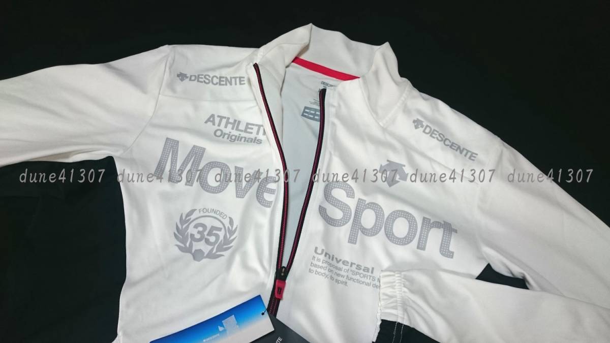 限定セール，お得 男M デサント MoveSport ドライトランスファーJK 白 DAT-1653(デサント)｜売買されたオークション情報、yahooの商品情報をアーカイブ公開 - オークファン ジャージ