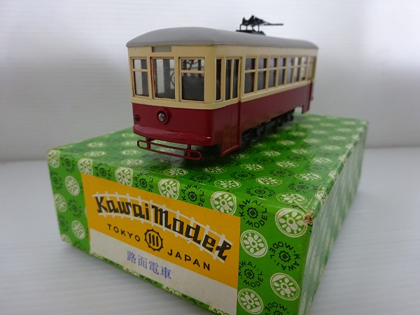 カワイモデル HOゲージ 路面電車 赤色 カワイモデル Yahoo!オークション - 買取価格：3,000円 「カワイモデル