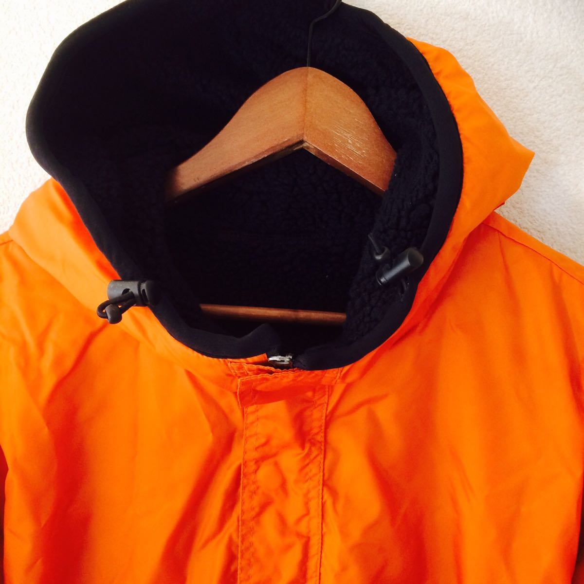 Polo Ralph Lauren Big Logo ストレート ラルフローレン POLO JEANS COMPANY ポロジーンスカンパニー リバーシブル アノラックパーカー ボアフリース×ナイロン