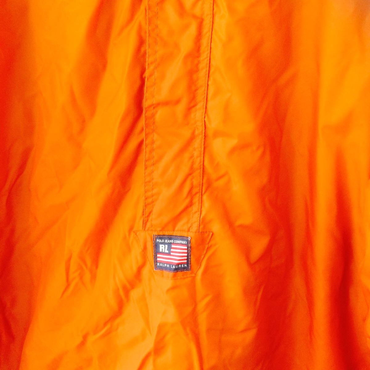 Polo Ralph Lauren Big Logo ストレート ラルフローレン POLO JEANS COMPANY ポロジーンスカンパニー リバーシブル アノラックパーカー ボアフリース×ナイロン