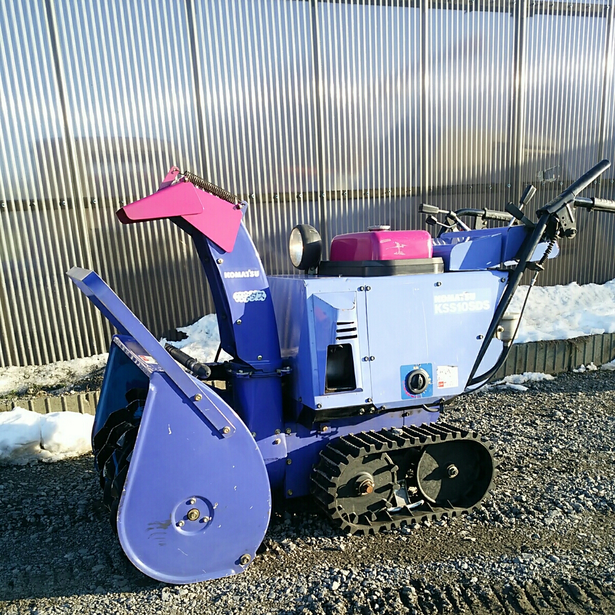 除雪機 - コマツ Yahoo!オークション KSS10SDS-1 KOMATSU⁄コマツ セル