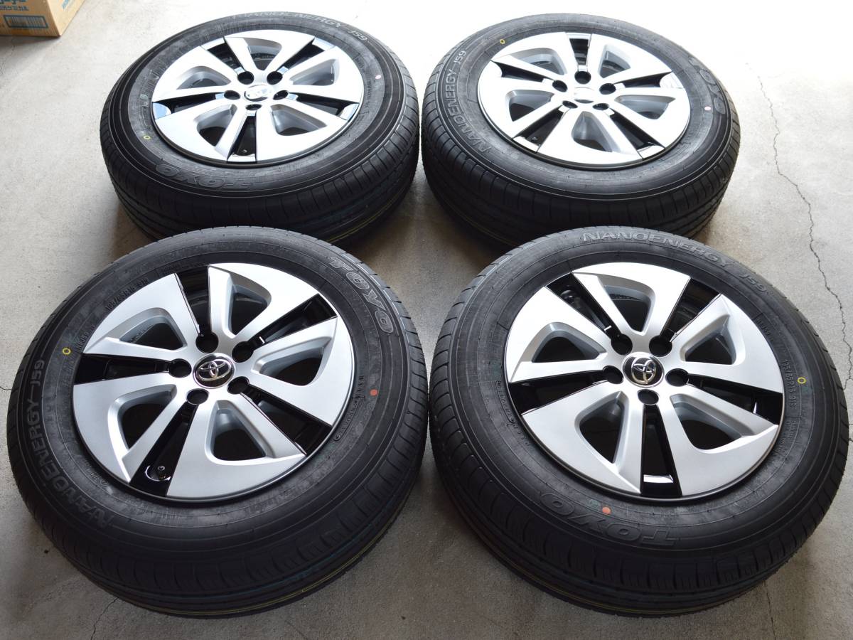 【未使用美品】　プリウス純正ホイール×ＴＯＹＯタイヤセット　195/65R15　４本セット