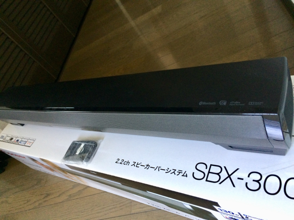 パイオニア スピーカーバーシステムSBX-300 美品 パイオニア