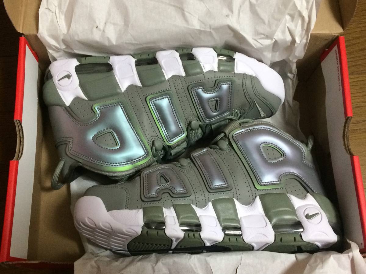 即決・新品・送料無料】ナイキ エア モア アップテンポ スタッコ NIKE 