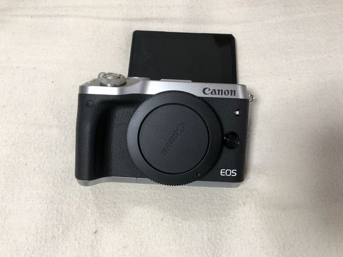 Canon Canon キヤノン EOS M6 ボディのみ シルバー美品送料無料おまけ 