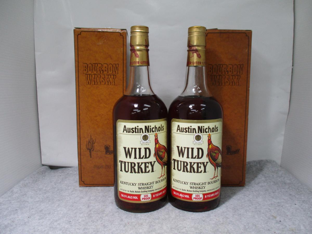 WILD TURKEY ワイルドターキー 8年 2本セット 旧ボトル 50.5％ 1000ml