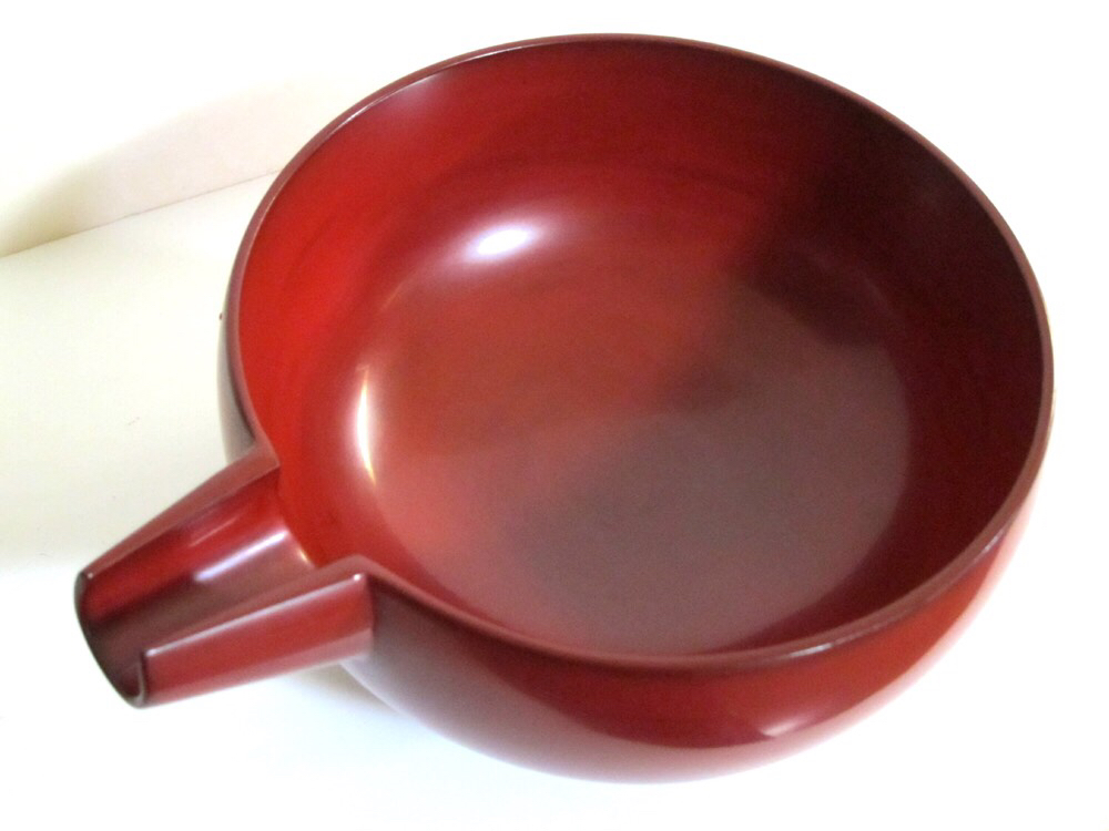 角偉三郎作品 朱大片口 五つ星 漆芸 工芸品 【公式通販】