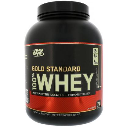 ★ 大容量2.3kg ★ Optimum Nutrition社　100％ホエイ ゴールドスタンダード プロテイン ★