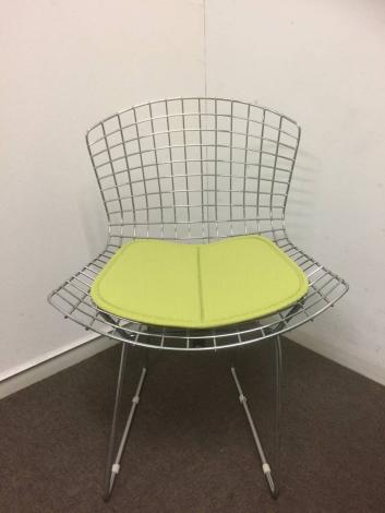 Knoll ノール ハリーベルトイア サイドチェア　 ワイヤーサイドチェアシルバー　③