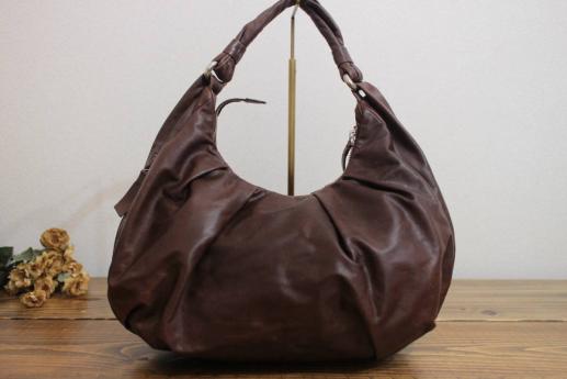 ランバン 最高級本革 ホースレザー トートバッグ 馬革 LANVIN