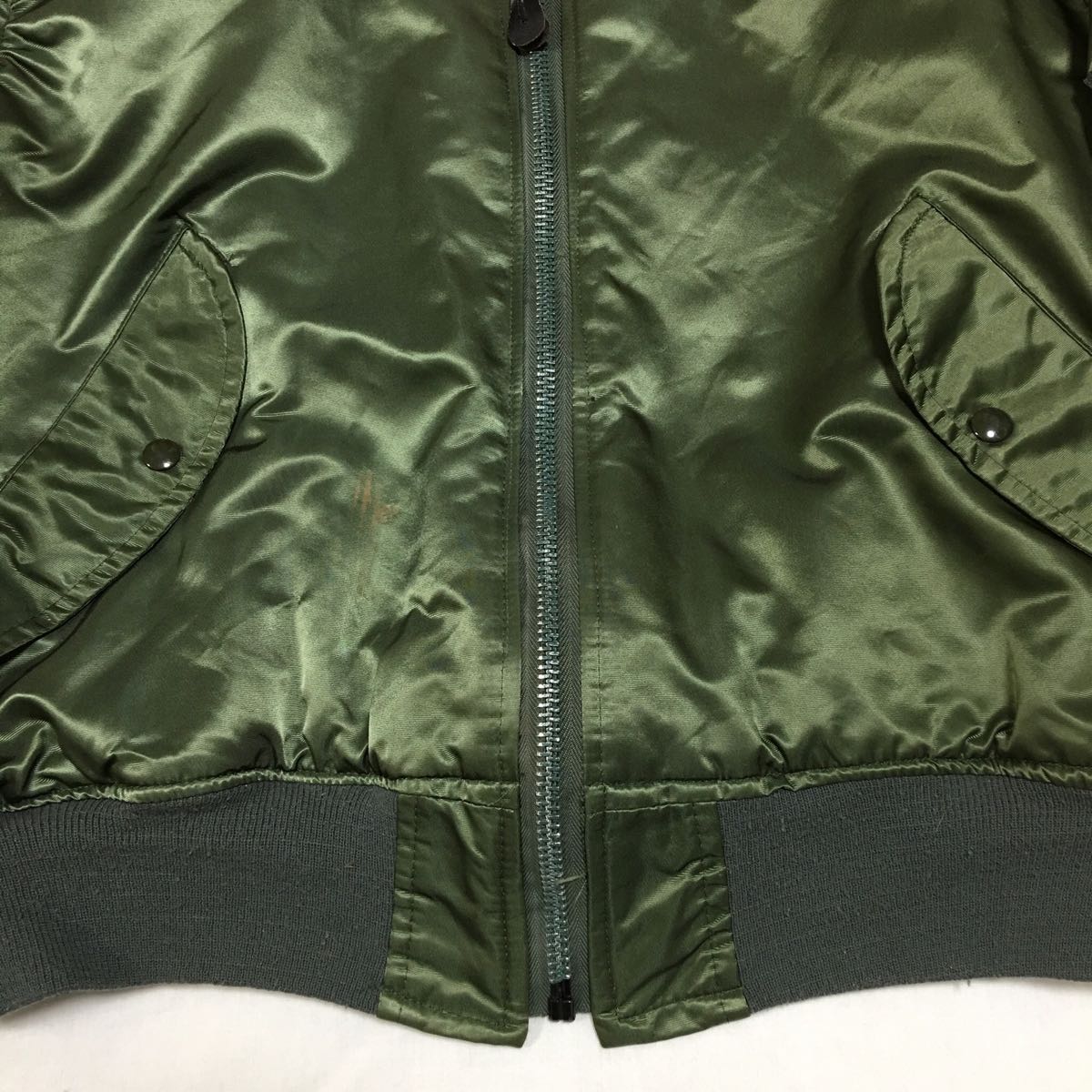 USA製 CORINTH MA-1 XLサイズ グリーン フライトジャケット CORINTH MA