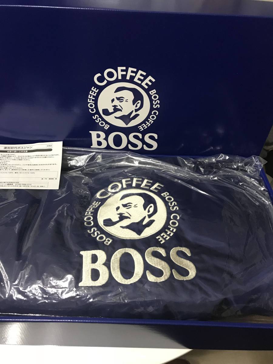BOSS 勤続25周年 初代ボスジャン 復刻版 Mサイズ 非売品 SUNTORY BOSS