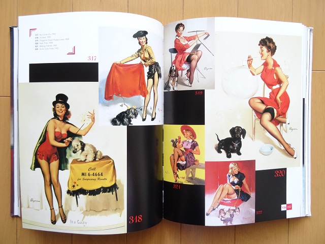 洋書◇ピンナップガール 画集 作品写真集 本 ジル・エルブグレン 作品