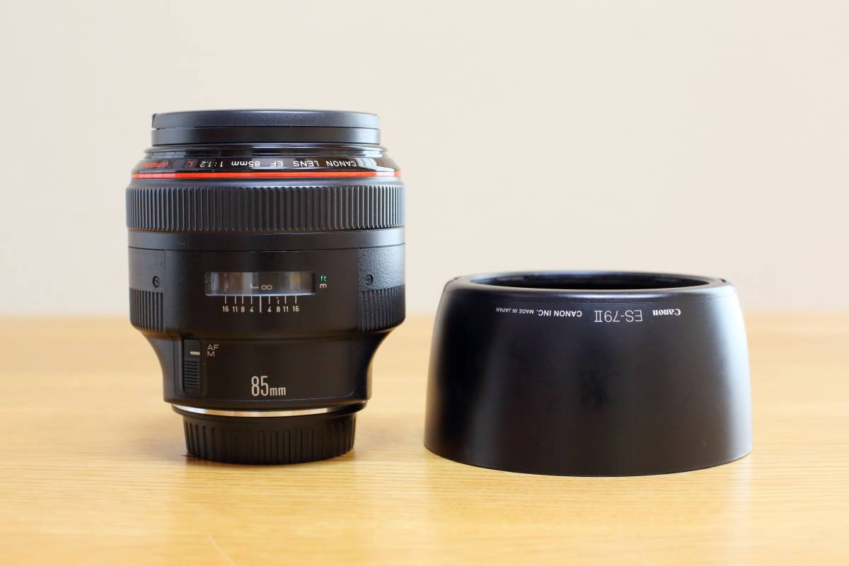 中古美品　状態良好　Canon キャノン　EF85㎜　F1.2 L　
