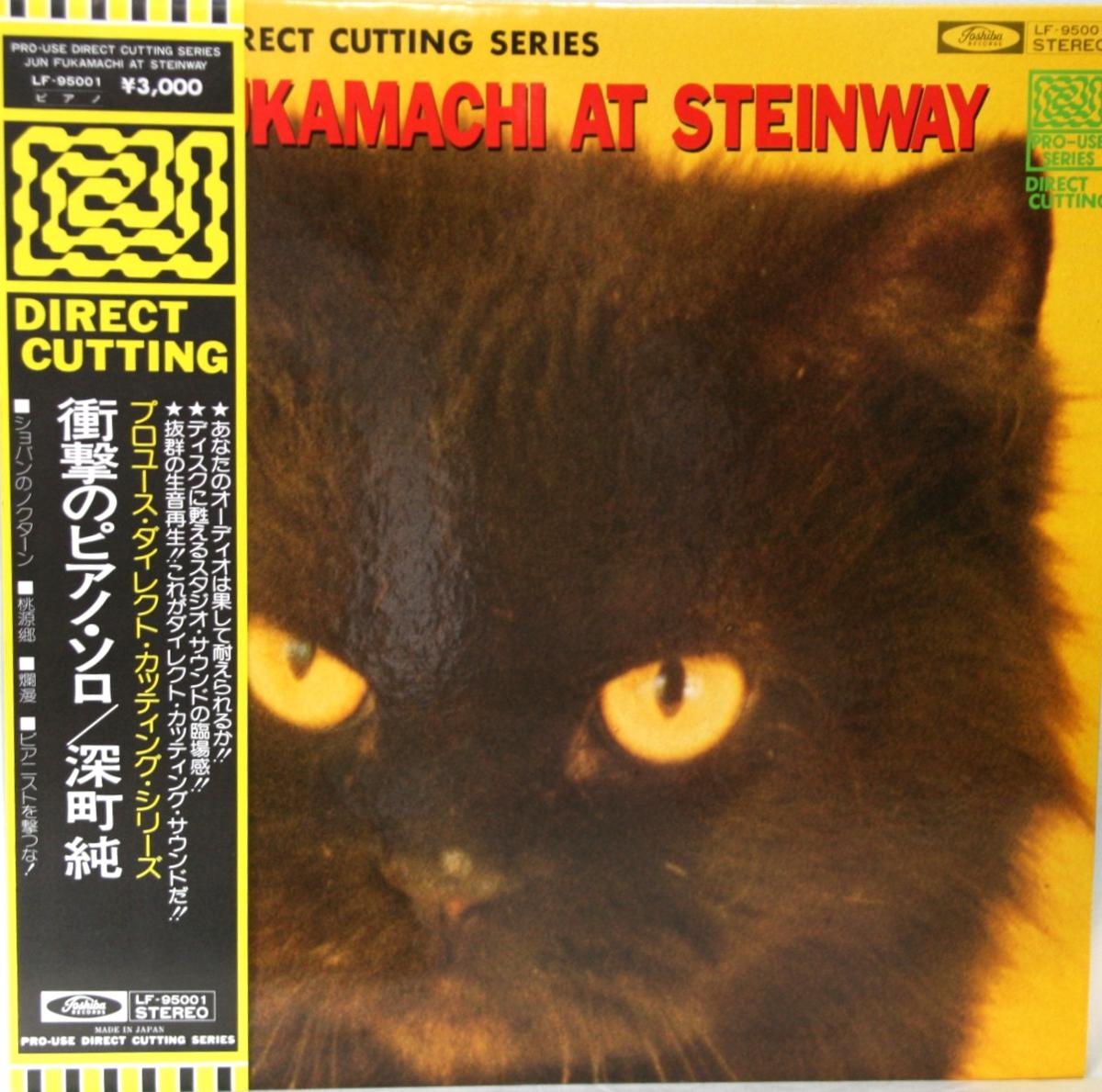 深町純 AT STEINWAY JUN FUKAMACHI 衝撃のピアノ・ソロ LP 高音質 