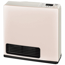 台数限定　大特価　送料無料　新品　2017年製　リンナイ　ガスファンヒーター　SRC-364E　パステルローズ　4.07kW/11-15畳まで 　都市ガス