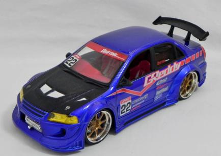 1⁄24 三菱 Toys ランサー JADA Import Racer! Jada Mitsubishi Lancer