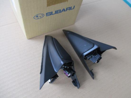 スバル 純正 オプション ツイーターキット スピーカー エクシーガ クロスオーバー7 ツィーター ツイーター&frasl;ツィーターキット のパーツレビュー スバル 純正OEM キッカー プレミアムにロック