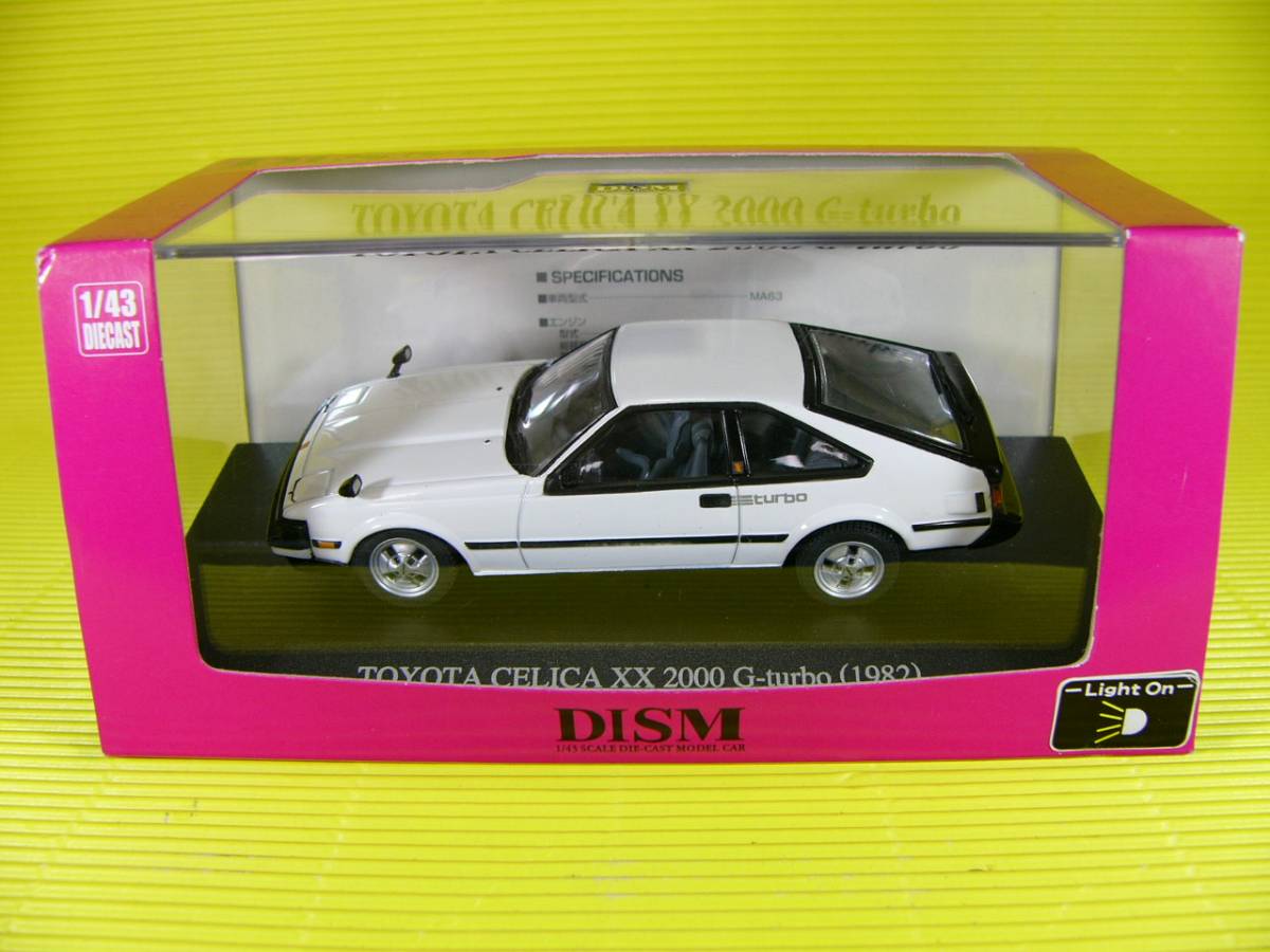 DISM DISM 1/43 トヨタ セリカ XX 2000 G ターボ 1982 前期 白 トヨタ