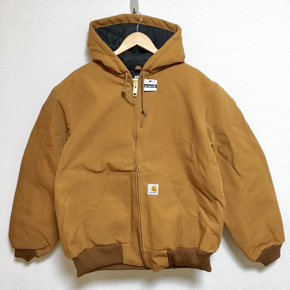 新品 Carhartt USA カーハート US企画 ダックワークジャケット アメリカ製 ブラウン Mサイズ