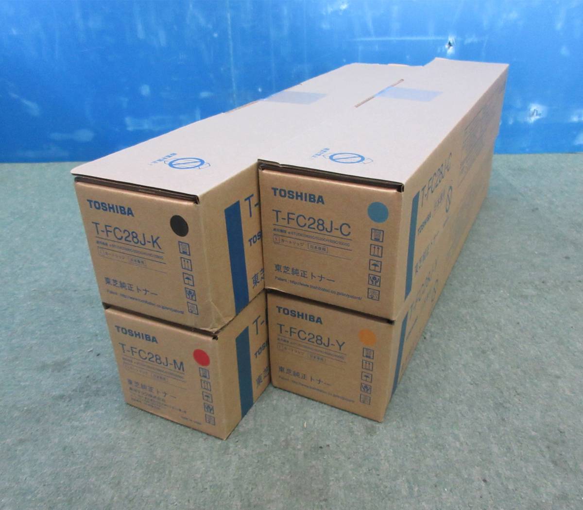 ◎東芝 カラー複合機用トナー◎T-FC28J 4色セット◎ 東芝 イースタジオ