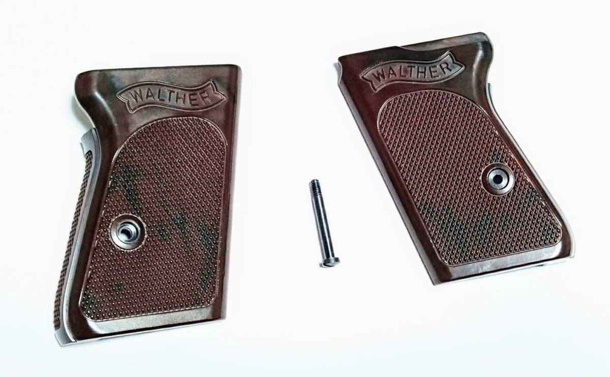 マルシン モデルガン ワルサーPPK 専用 グリップSET ミリタリー風 仕様