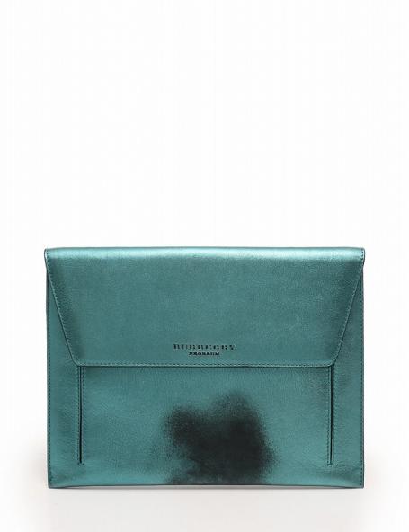 新作，定番人気 バーバリープローサムコレクション BURBERRY PRORSUM COLLECTION ドキュメントケース クラッチバッグ 緑 グリーン レザー 保存袋付き(かばん、バッグ)｜売買されたオークション情報、yahooの商品情 かばん、バッグ