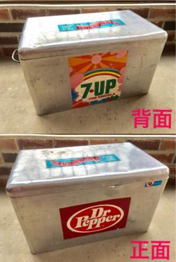7UP 50年代 アルミクーラーBOX メルカリ - ヴィンテージ ヴィンテージ 