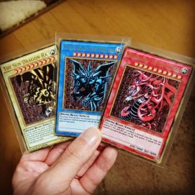 遊戯王 オリカ 神のカードセット 三幻神 レプリカ 英語版 原作仕様