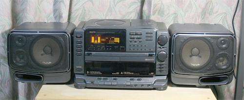 PH-Z300 SANYO リモコン付き動作良好品|mercari バブルラジカセ CD
