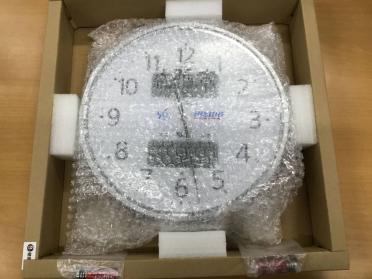 美品！シチズン 電波 掛け時計 アナログ インフォームナビF 温度 湿度