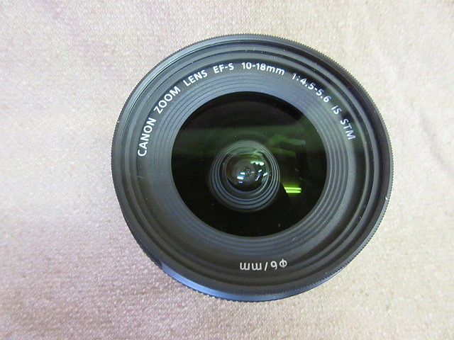 jk12407E★キャノン CANON ZOOM LENS EF-S 10-18mm 1：4.5-5.6　IS STM★中古
