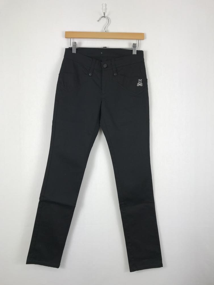 PEALY GATES　パーリーゲイツ　パンツ　レディース　黒　0　ゴルフ　L
