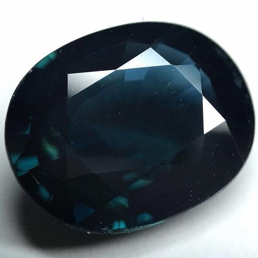 □天然サファイア2.774ct□9.90×7.76mm ソーティング付 ルース